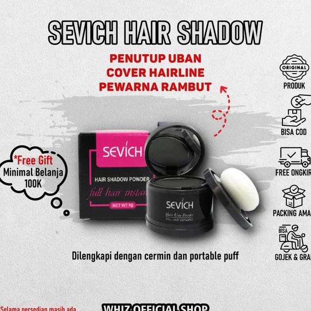 Sevich Hair Shadow Powder Bedak Rambut Tipis