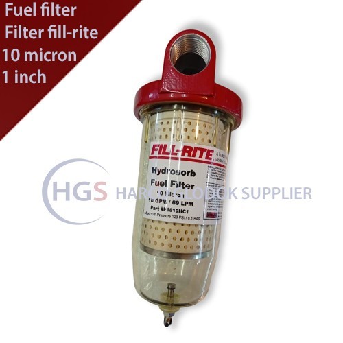 

newgan!! Filter fill-rite 1 inch 10 micron - Saringan minyak solar 1 inch