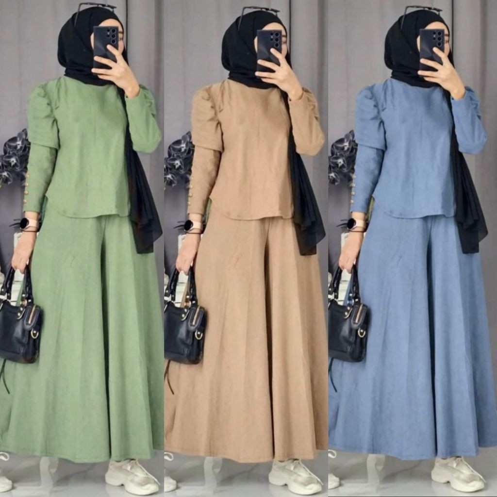 Setelan Wanita Korean Style Setelsn Wanita Terbaru 2024 Import Bangkok Stelan Cewek Import Stelan Im