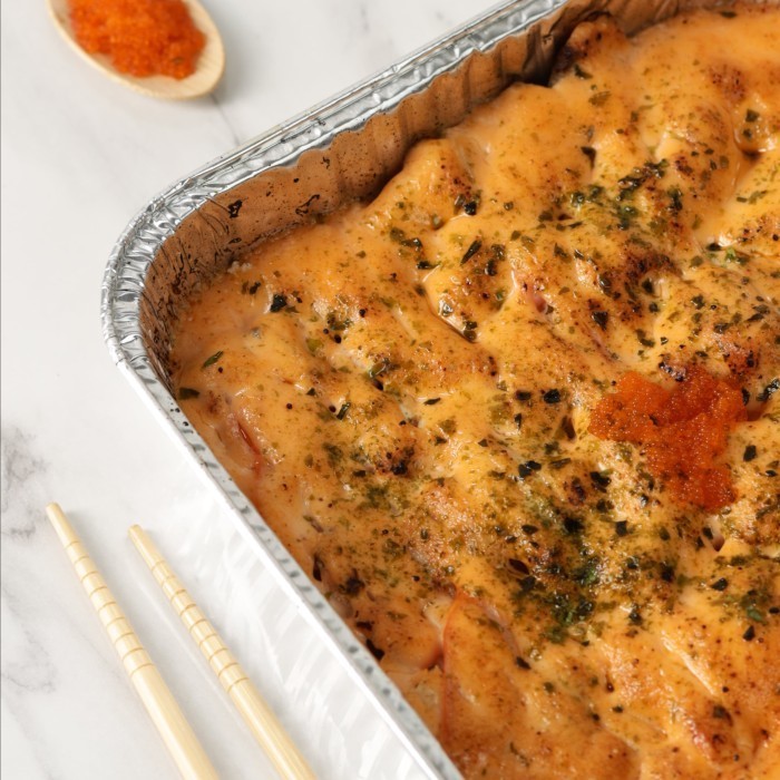 

Salmon Kani Mentai Rice Family Size - Aburi Kitchen Promo