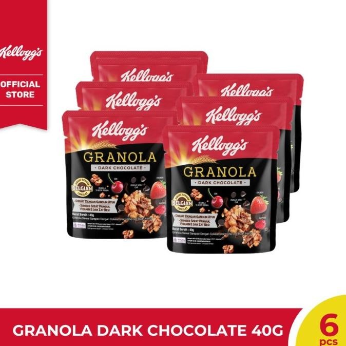 

[BUNDLE 6] Granola Dark Chocolate Pouch 40g