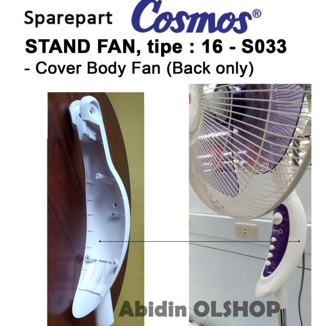 Spare part kipas angin COSMOS tipe 16-S033 - Cover Body fan H24ID