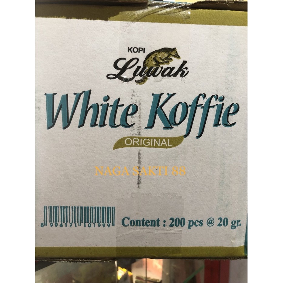 

Kopi Luwak White Koffie Sekardus (20Renceng)