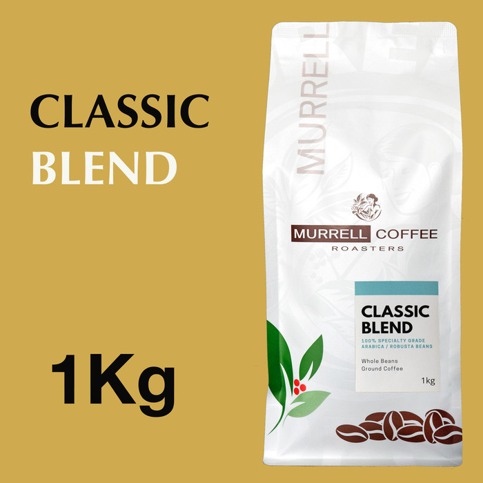 

1 Kg Classic House Blend Kopi Premium Biji Bubuk Murrell Coffee