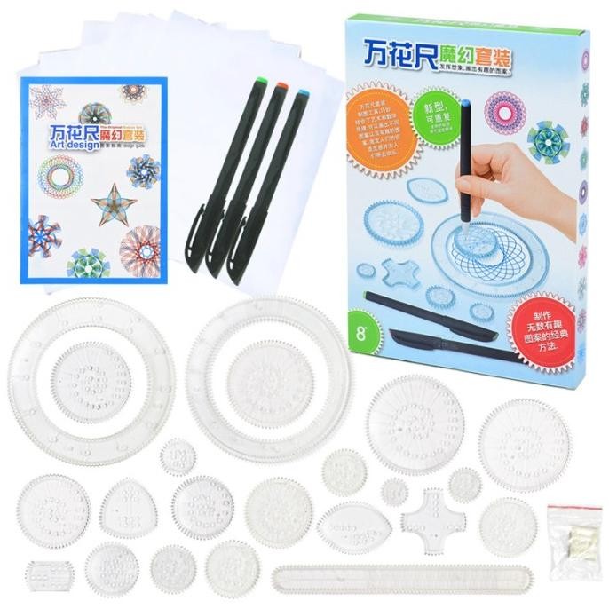 

TERMURAH - Spirograph Ruler Magic