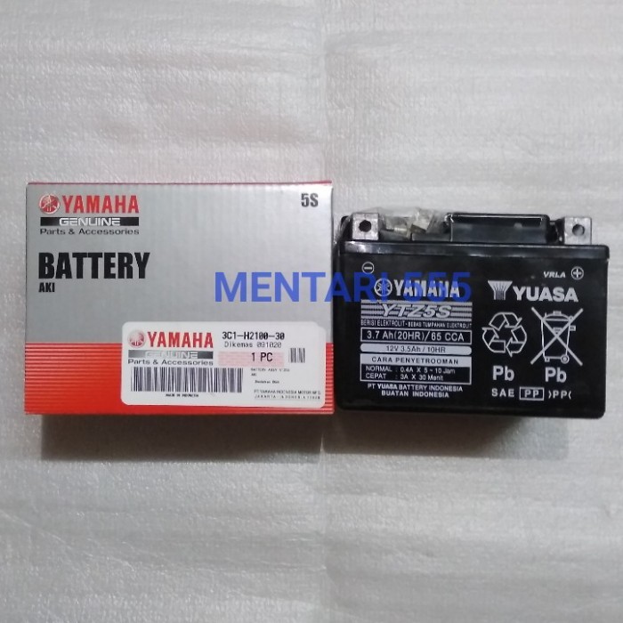 Aki Yuasa Yamaha YTZ5V Mio M3 Original