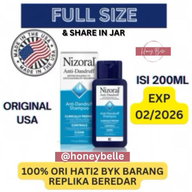 TERMURAH - Nizoral Anti Dandruff Shampoo