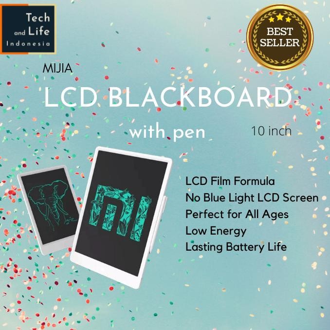 

BEBAS ONGKIR - Mijia LCD Blackboard with Pen - 13.5 Inch