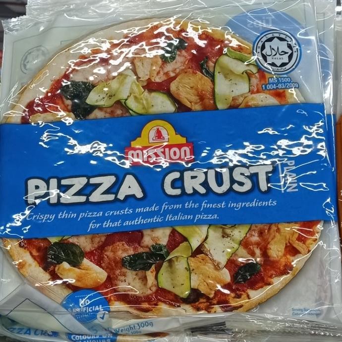 

```````] mission pizza crust original 300gr