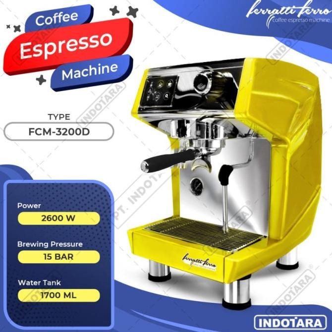 Ferratti Ferro Espresso Machine FCM3200D