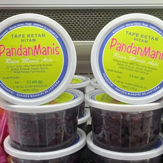 

+++++] pandan wangi manis tape ketan hitam 425gr