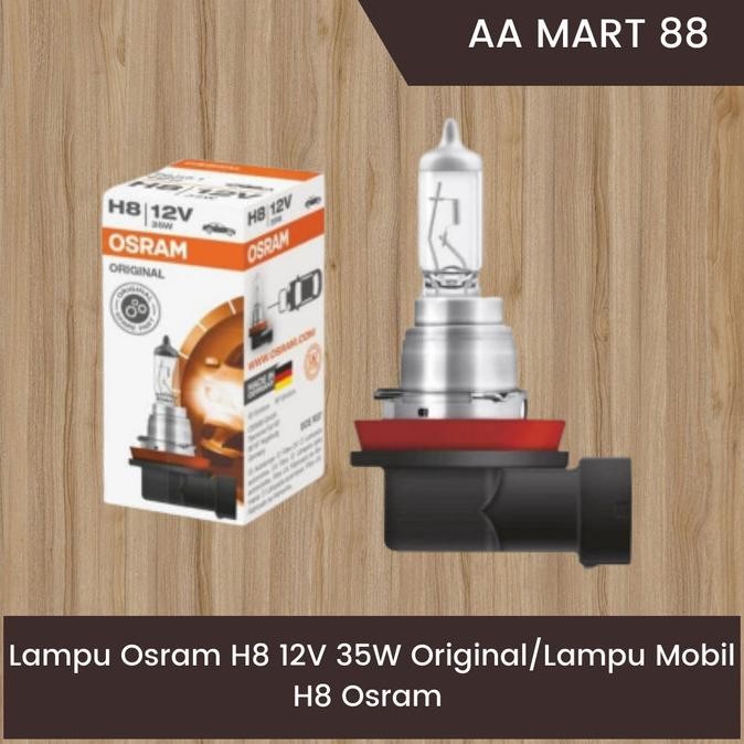 Ready...Ready...Ready...] LAMPU OSRAM H8 12V 35W ORIGINAL / LAMPU MOBIL H8 OSRAM