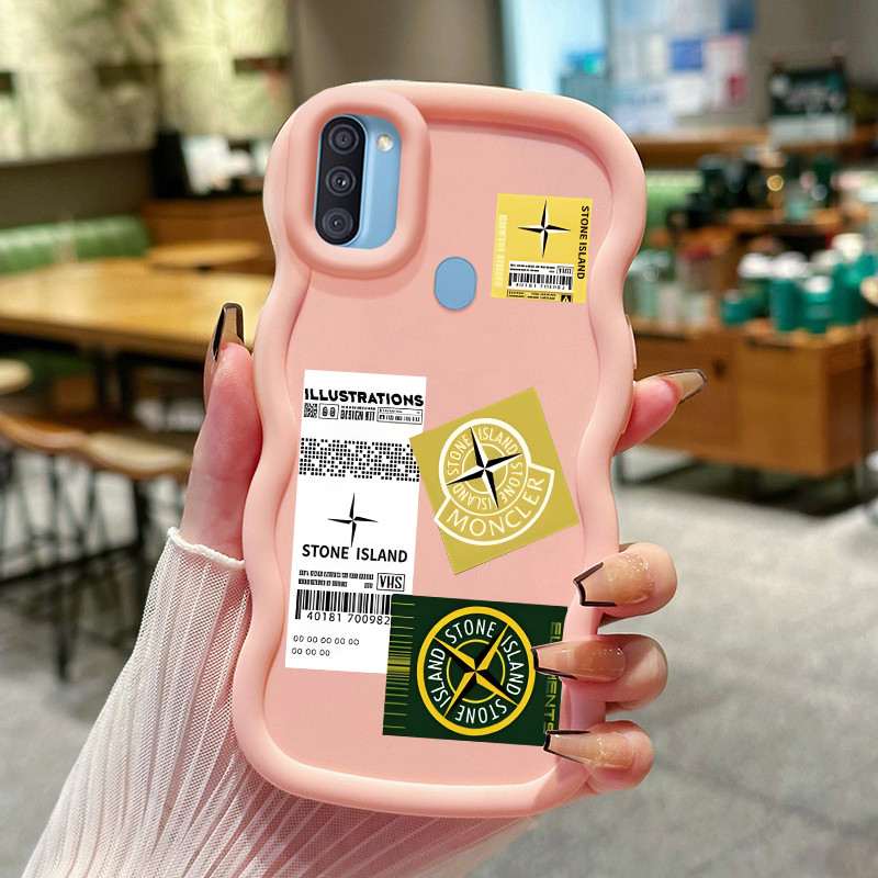 Casing Hp Untuk Samsung A11 M11 Case Casing stempel pisau HP Kesing ponsel Premium Macaron Softcase 