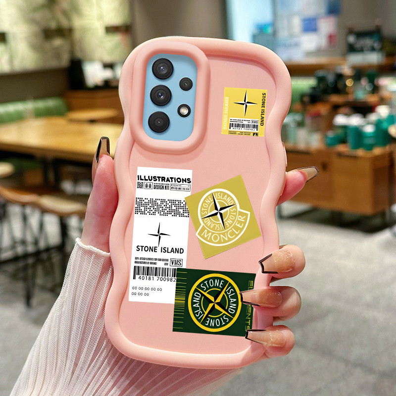 Casing Hp Untuk Samsung A32 Case Casing stempel pisau HP Kesing ponsel Premium Macaron Softcase peli