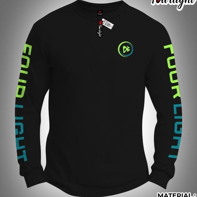 KAOS THREESECOND 3SECOND KAOS DISTRO KAOS LENGAN PANJANG 3SECOND PRIA