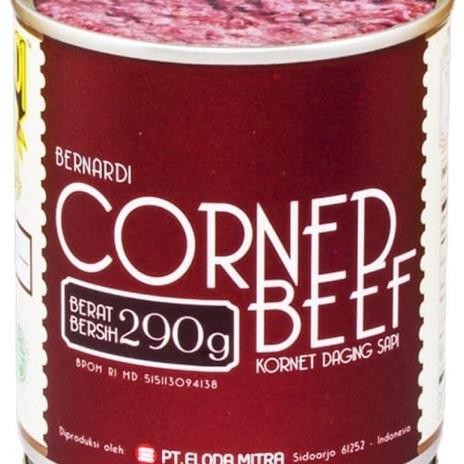 

Bernardi 290 Gram Corned Beef Kornet Daging Sapi Lezat