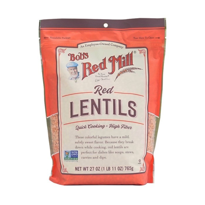 

Bundling Bob'S Red Mill Brown Lentils Dan Red Lentils 765 Gr New