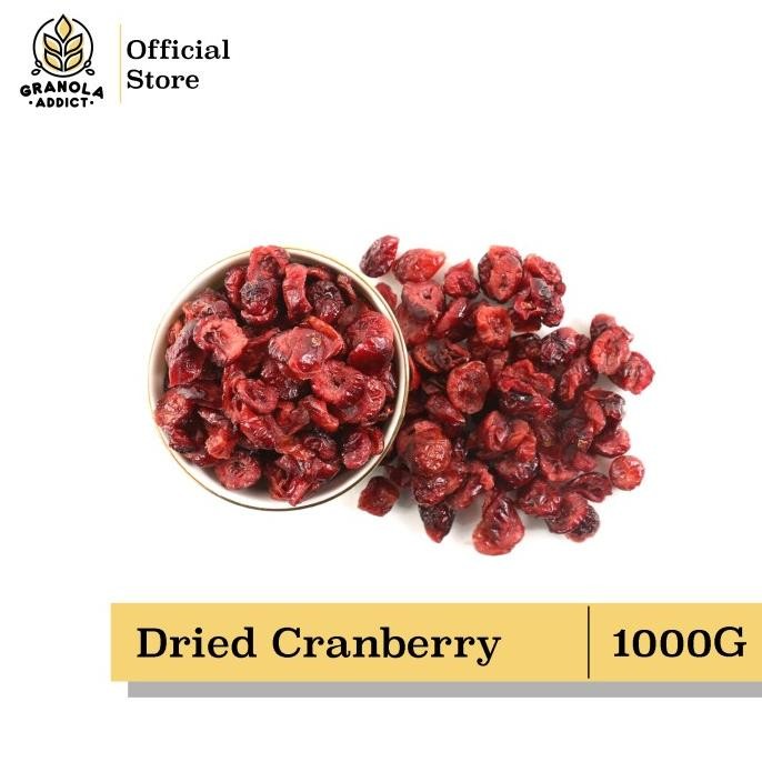 

Buah Dried Cranberry / Cranberries Kering 1KG