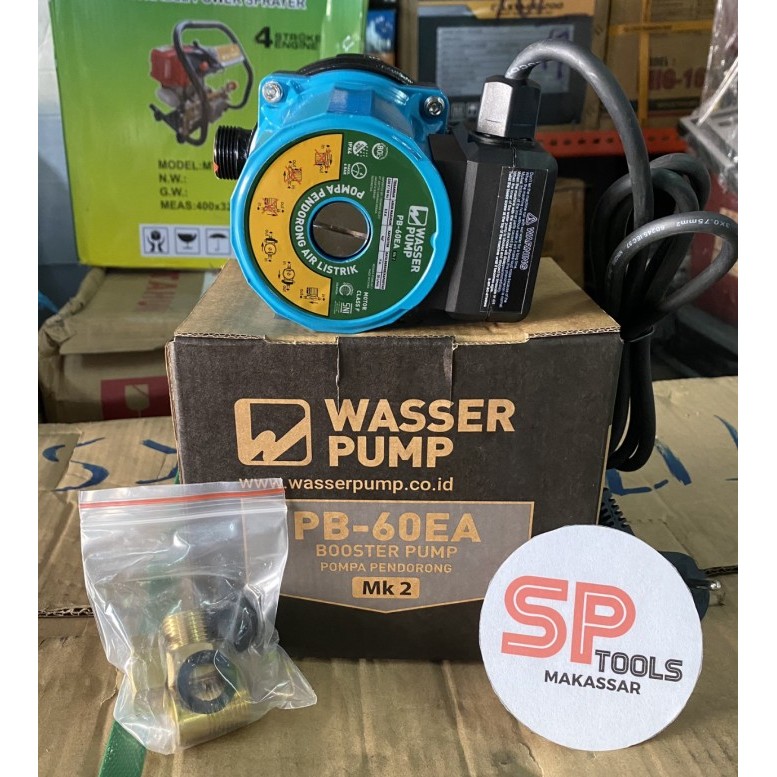 $$$$] MESIN POMPA PENDORONG BOOSTER AIR OTOMATIS WASSER PB-60EA PB60EA