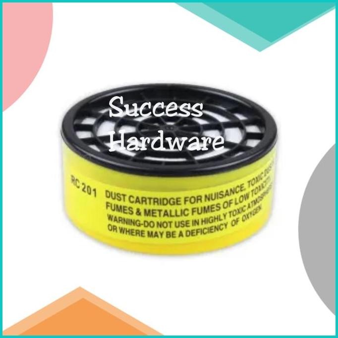 KRISBOW CARTRIDGE MASKER RESPIRATOR RC201/FILTER DEBU DAN ASAP 140BZ4