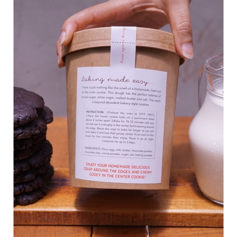 

Cookie Dough Smores (Adonan Biskuit) 1Kg Promo