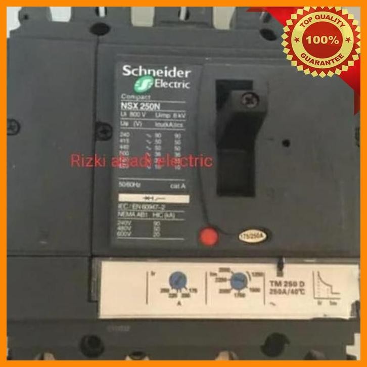 (ICAS) BREAKER MCCB SCHNEIDER NSX 250 N 250 AMP