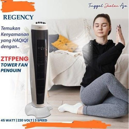 TOWER FAN KIPAS ANGIN REGENCY PENGUIN KUALITAS TERBAIK 2710T