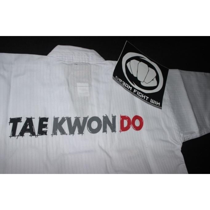 Dobok Pemula Empro Kerah Putih Taekwondo  Ready