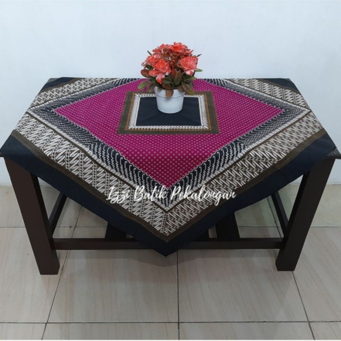 Taplak Meja Tamu_Taplak Meja Batik Pekalongan_Taplak Persegi_ Motif Seno