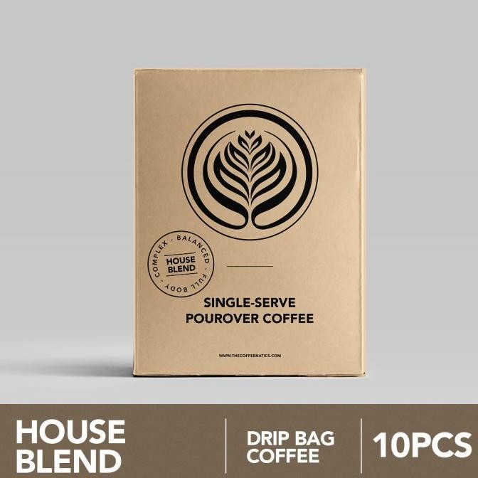 

HOUSE BLEND SSP - KOPI DRIP SACHET | COFFEENATICS ORIGINAL DAN TERPERCAYA