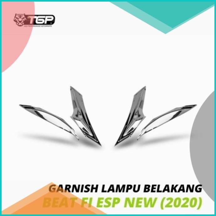 Garnis lampu belakang beat 2020 2021 beat street 2020 2021 black croo