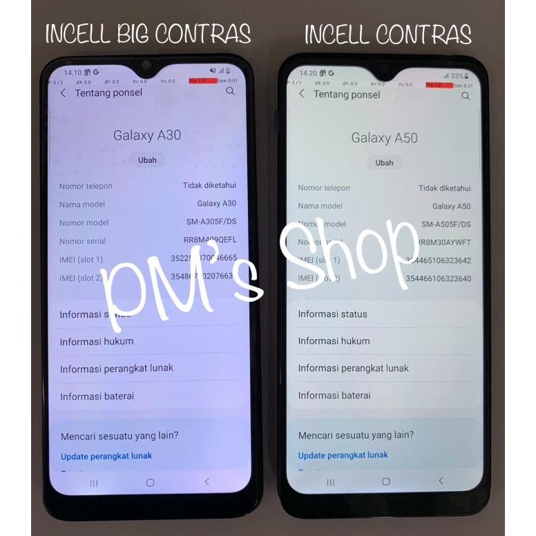 Lcd Touchsreen Samsung A50 / A50S OLED
