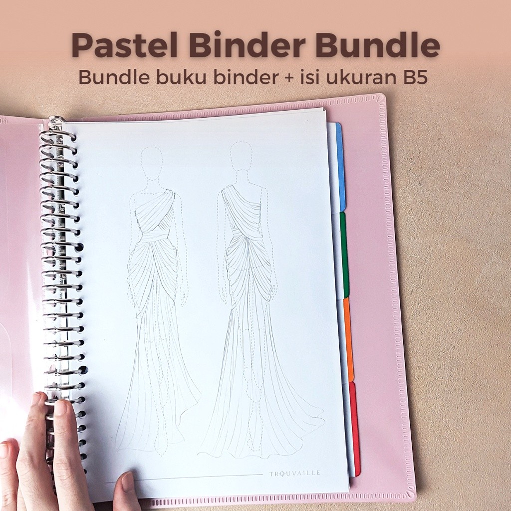 

Paket Desain Busana - Loose Leaf dan B5 Size Binder Book untuk Menggambar Desain Pakaian |4aUOgVhf|
