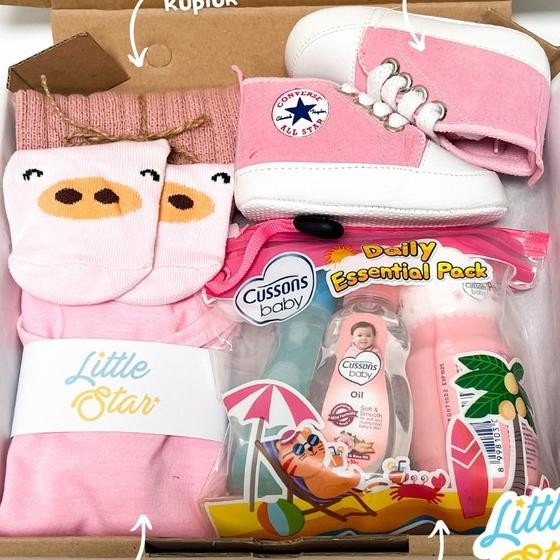 Hampers Newborn Baby Gift Set Kado Baju Sabun Perlengkapan Mandi Bayi