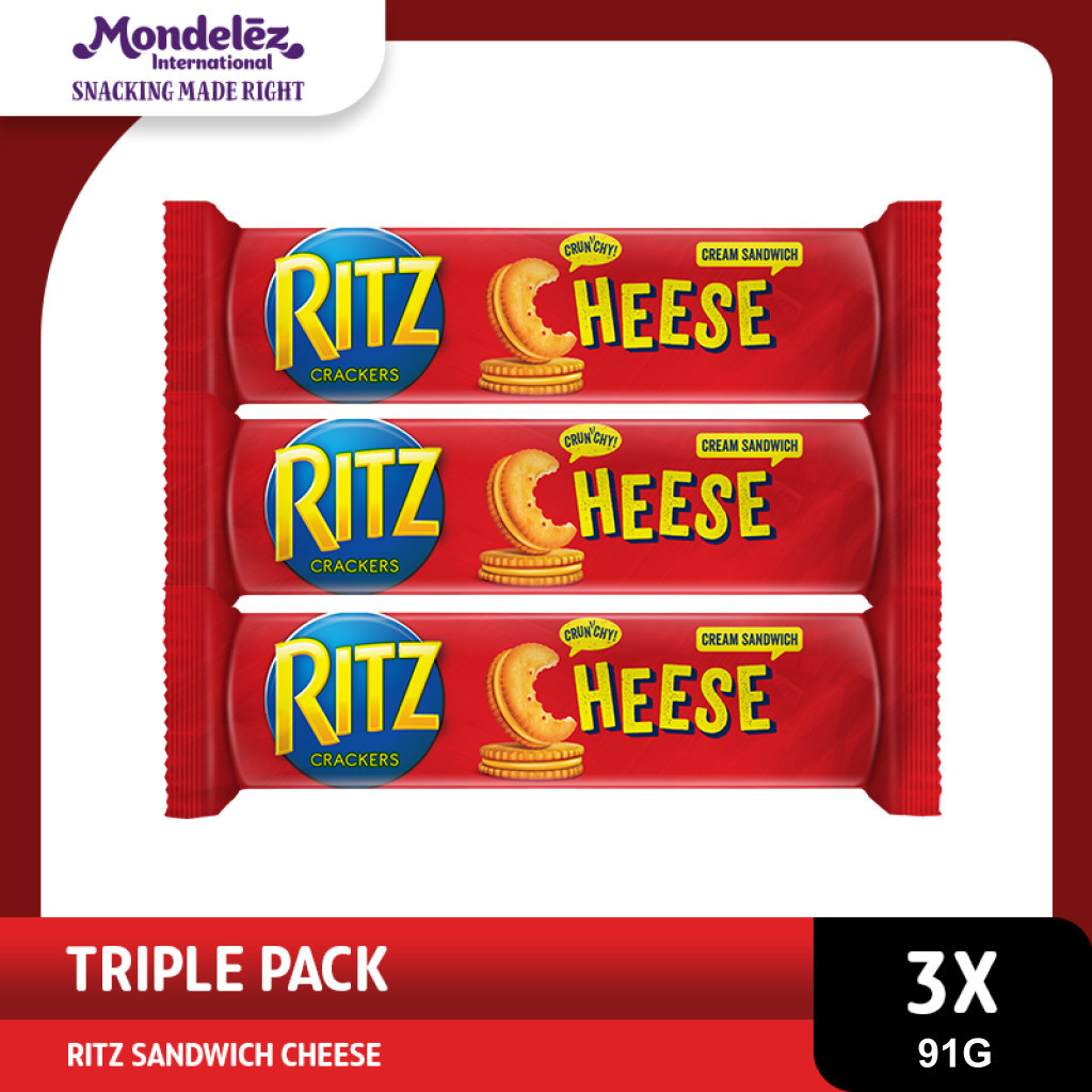 

Ritz Biskuit Sandwich Keju 91g x 3