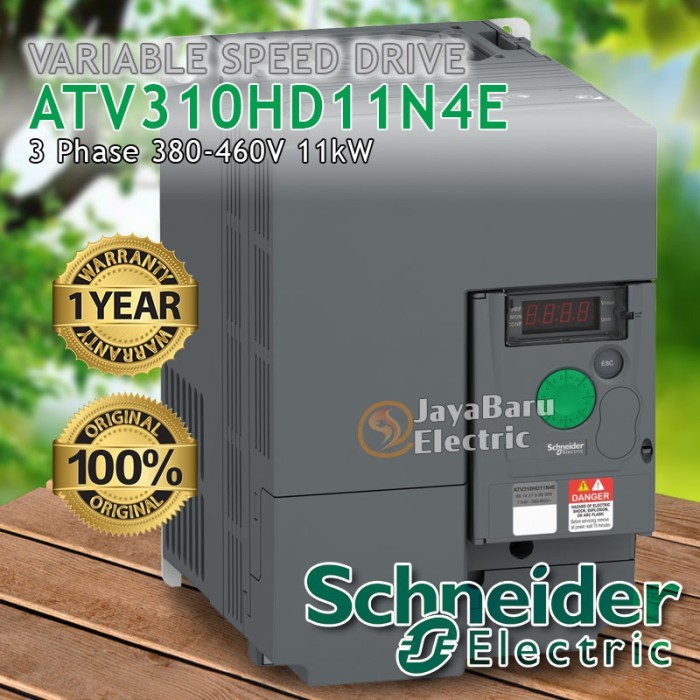 Cuci Gudang Inverter Schneider Variable Speed Drive Atv310Hd11N4E 11Kw 3P 380V