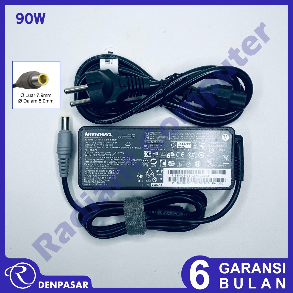 Adaptor Charger Lenovo 3000 C100 C200 C300 N100 N200 V200 V100