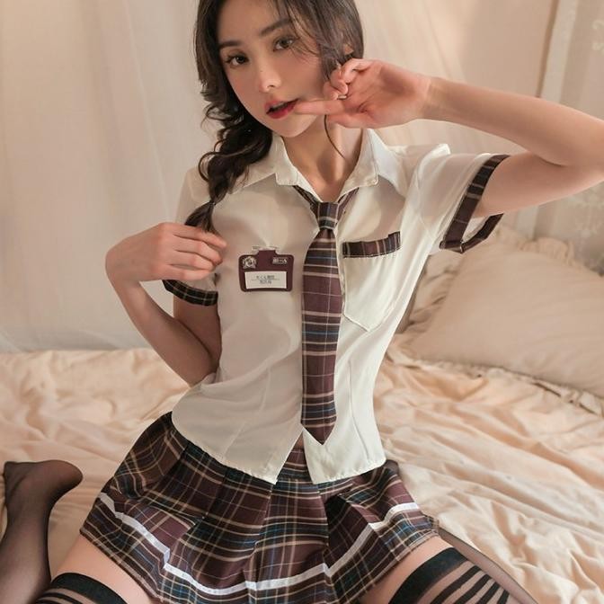 Seragam Sekolah Kostum Wanita Sexy Jk Cosplay Student Korea
