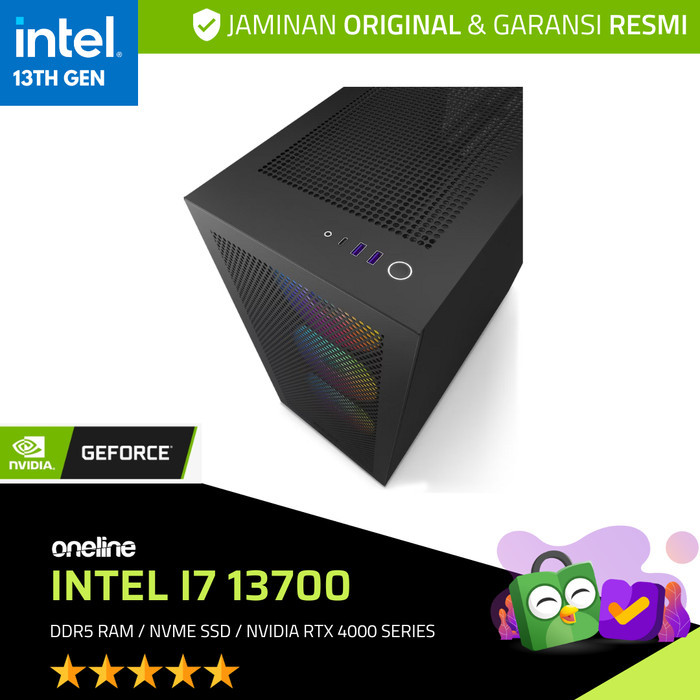 PC Rakitan High End Intel Core i7 13700 / DDR5 / RTX 4000 Series
