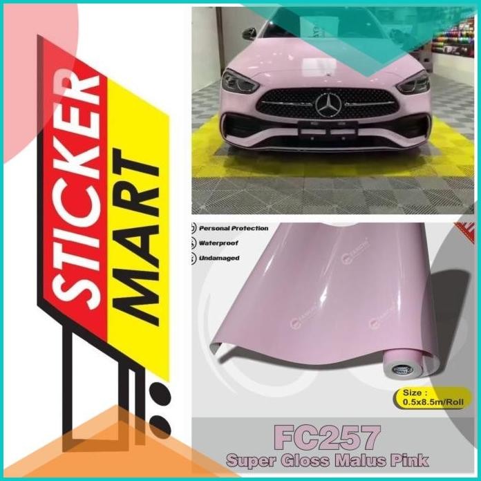 

Sticker Motor Super Gloss Premium Malus Pink Soft Pastel 50cmx8.5m Ro
