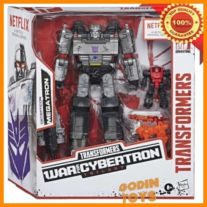 (GODI) TRANSFORMERS NETFLIX MEGATRON WAR FOR CYBERTRON TRILOGY HASBRO