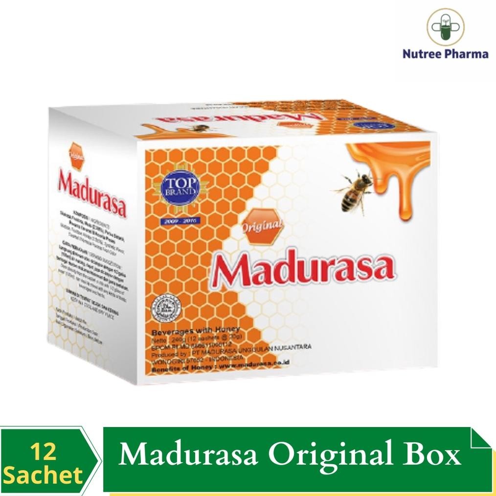 

Sale Murah & Dijamin Ori Madu Rasa/Madurasa Original Box Isi 12 Sachet | Memelihara Daya Tahan Tubuh Sale