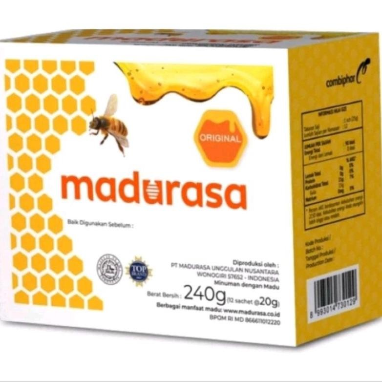 

Terbaru Madu Rasa Original 1 Box Isi 12 Pcs Terbaru