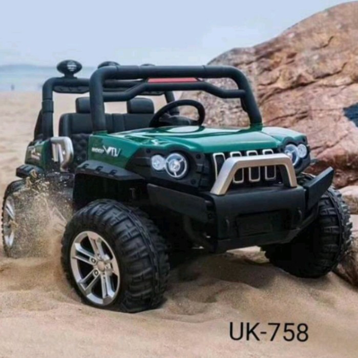 Derty Mobil Aki Jeep Unikid Uk - 758 Roda Karet