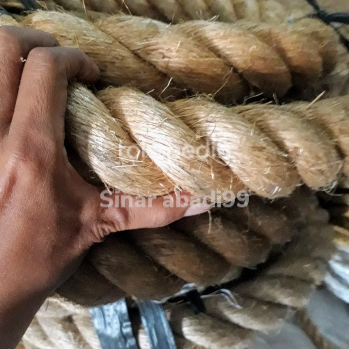 

SIAP KIRIM TALI TAMBANG 48MM MANILA DADUNG GONI TAMPAR BESAR HRG PER METER