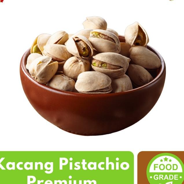 

Kacang Arab Pistacio Pistachio Panggang Roasted 1Kg Ketawa Fustuk