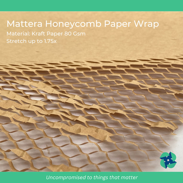 [Mattera] Roll Honeycomb Paper Honeycomb Paper Eco Friendly Wrap Kerta
