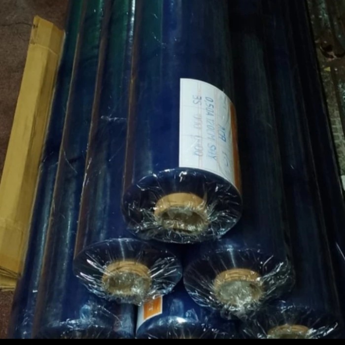 

plastik pvc clear roll tebal 1mm x L 120cm