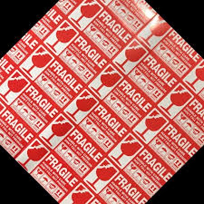 

Stiker Sticker Fragile Tahan Air Kuat