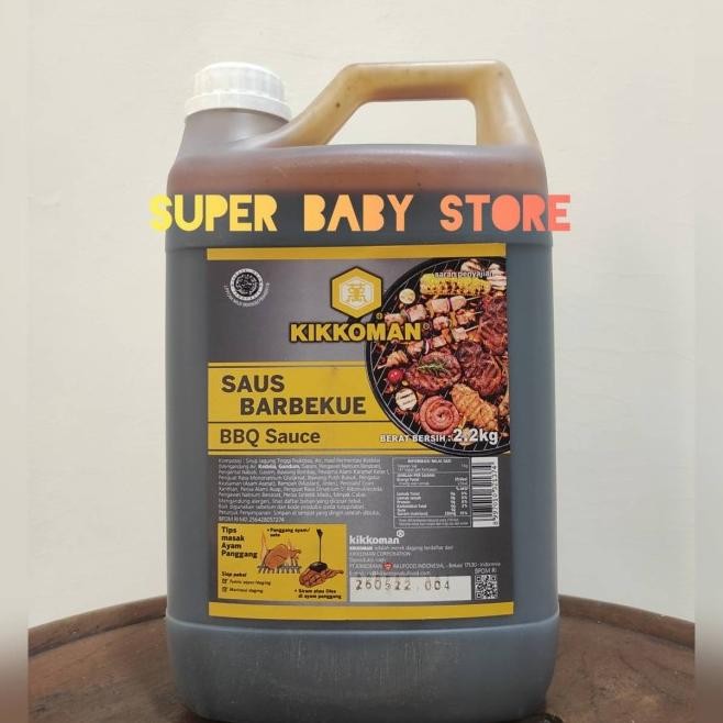 

Kikkoman Bbq Sauce - Saus Bare Jerigen 2 Liter Halal